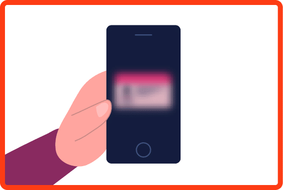 An image showing an incorrect step in the CEL Solicitors guide, How to take a photo of your Photo ID